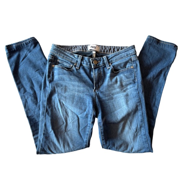 Paige Denim Skyline Skinny Jeans 27 Waist 28” - Picture 3 of 6